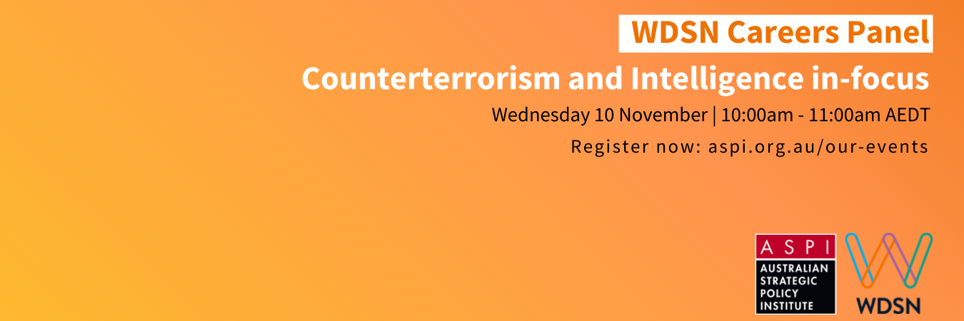 WDSN Careers Panel: Counterterrorism and Intelligence in-focus